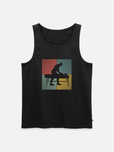 Physiotherapy Chiropractor Physio-masseur - Men's Premium Organic Tank Top - black