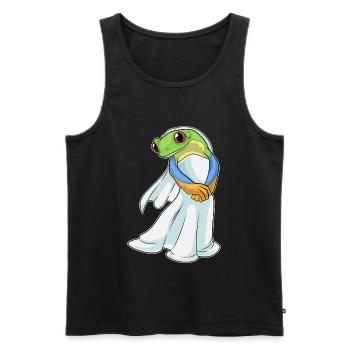 Frog Bridal Wedding Dress Wedding - Men's Premium Organic Tank Top - black - Front - AI Model Male 178 light (178cm)