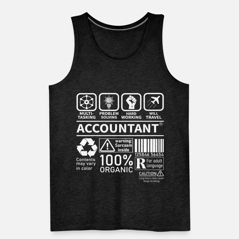 Multi Tasking Problem Solving Hard Working Travel Männer Premium Bio Tank Top