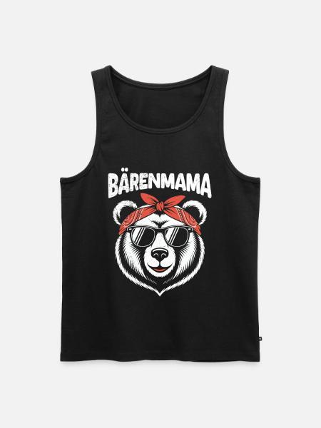 Mor og mor mor mor mor mor - Herre Premium økologisk tanktop - sort
