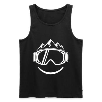 Cool Ski Après Ski Party Crew Ski de neige Ski - Débardeur bio Premium Homme - noir - Devant - Michal (187cm)