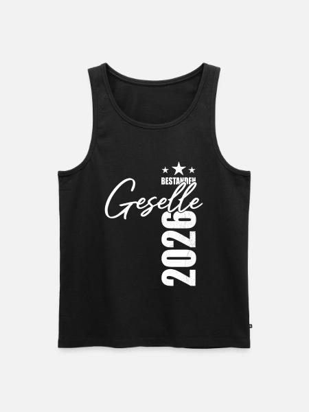 Journeyman passed in 2026 - exam - success - Men's Premium Organic Tank Top - black