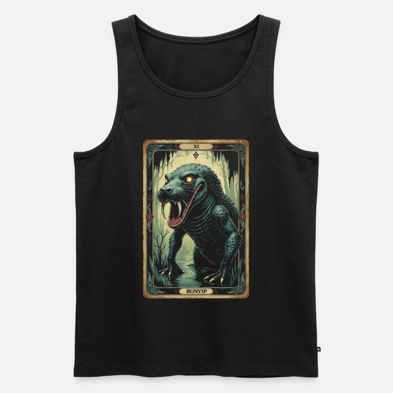 Bunyip Mythological Creatures - Men's Premium Organic Tank Top - black