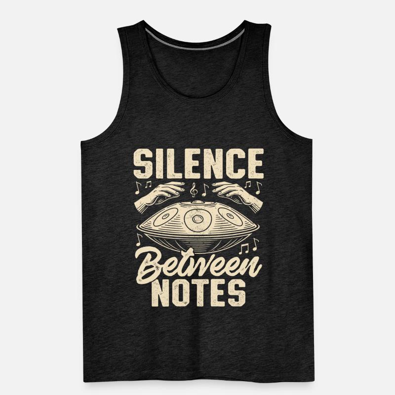 Silence Between Notes Männer Premium Bio Tank Top
