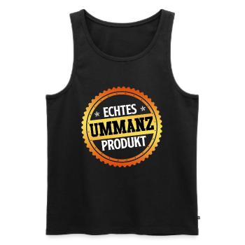 Ostsee ECHTES UMMANZ PRODUKT Lustiges - Männer Premium Bio Tank Top - Schwarz - Vorne - AI Model Male 178 light (178cm)