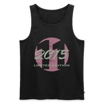 11. Geburtstag 2015 Jungen und Mädchen Geschenk - Männer Premium Bio Tank Top - Schwarz - Vorne - Michal (187cm)