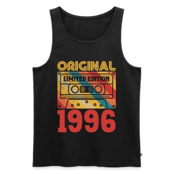 30th Anniversary 30 years Original 1996 Vintage - Men's Premium Organic Tank Top - black - Front - AI Model Male 178 light (178cm)
