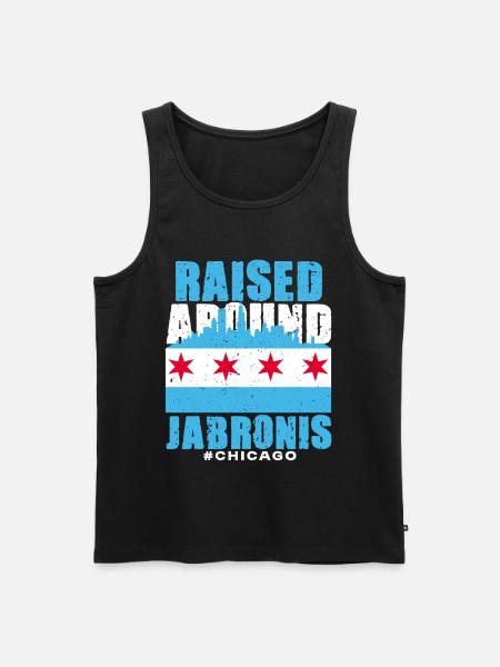 Jabroni Raised Around Jabronis - Men's Premium Organic Tank Top - black
