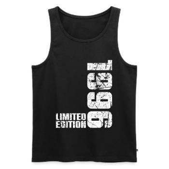 30. Geburtstag Mann Frau 30 Jahre alt 1996 Geschenk - Männer Premium Bio Tank Top - Schwarz - Vorne - AI Model Male 178 light (178cm)