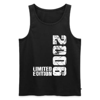 20. Geburtstag Junge Mädchen 20 Jahre alt 2006 Geschenk - Männer Premium Bio Tank Top - Schwarz - Vorne - Michal (187cm)