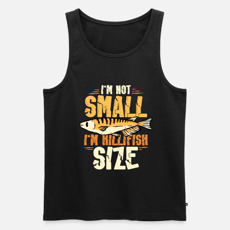 Zahnkarpfen Killfisch Zahnkärpflinge - Männer Premium Bio Tank Top - Schwarz