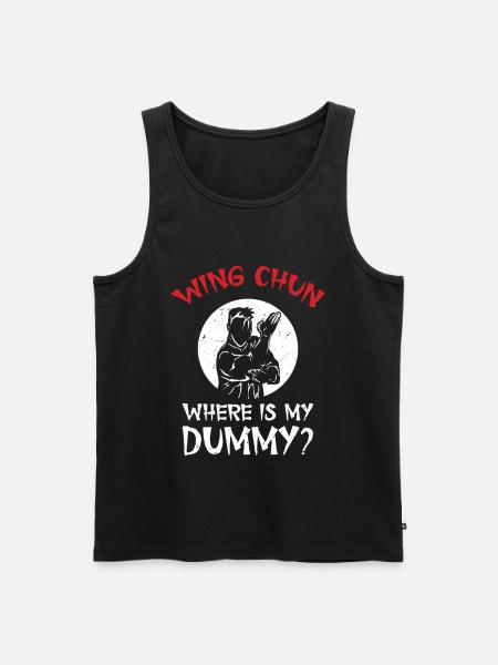 Wing Chun Lehrerausbildung Kampfsport - Männer Premium Bio Tank Top - Schwarz
