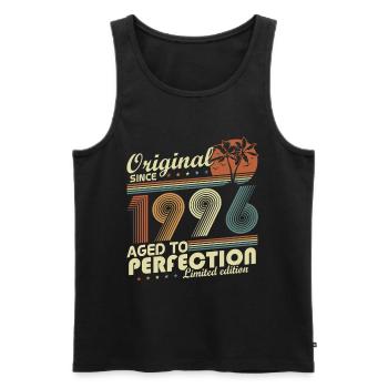 Original 1996 Vintage Retro Geburtstag Geschenk - Débardeur bio Premium Homme - noir - Devant - Michal (187cm)
