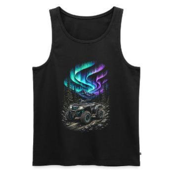 ATV Quad Biking Quad Quad Riders - Men's Premium Organic Tank Top - black - Front - AI Model Male 178 light (178cm)