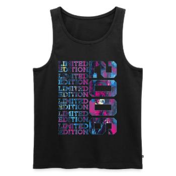 COOL 20 YEARS LIMITED EDITION 2006 20TH BIRTHDAY - Men's Premium Organic Tank Top - black - Front - Michal (187cm)