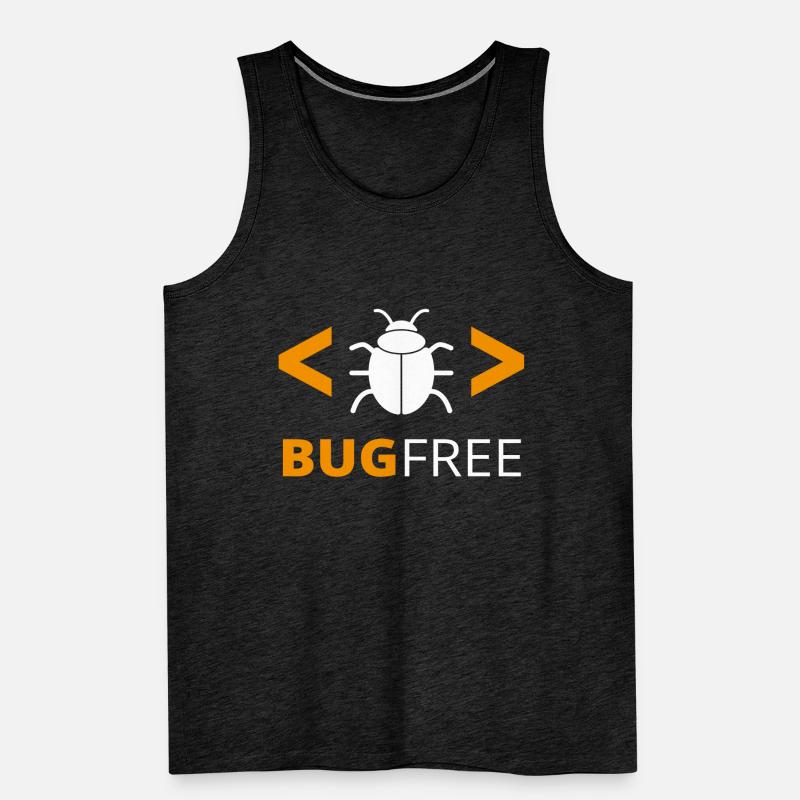 Bugfree Fehlerfrei Programmierer Code Geek Männer Premium Bio Tank Top