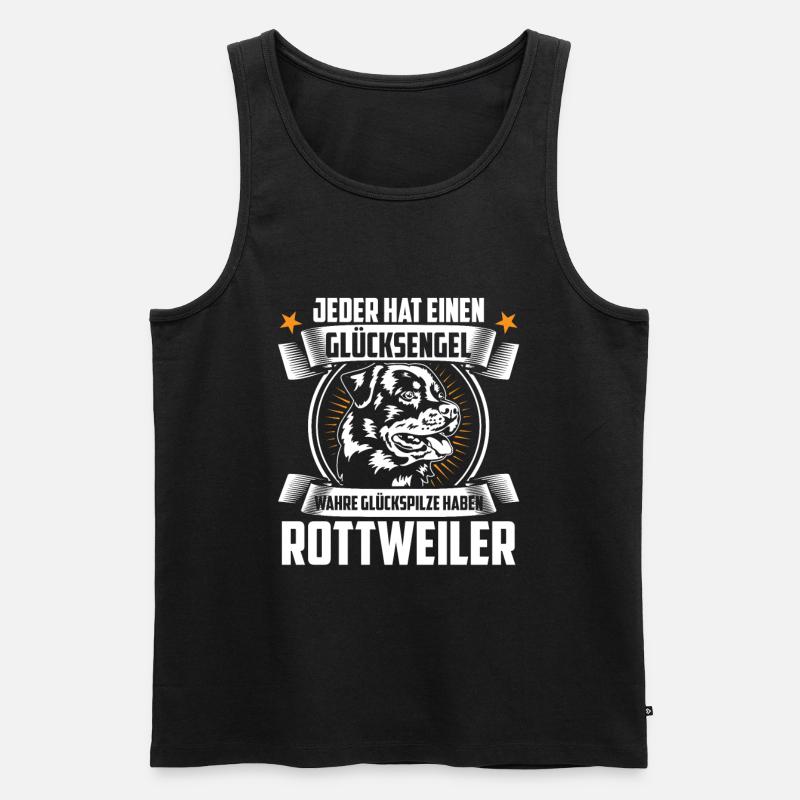 Rottweiler - Männer Premium Bio Tank Top - Schwarz