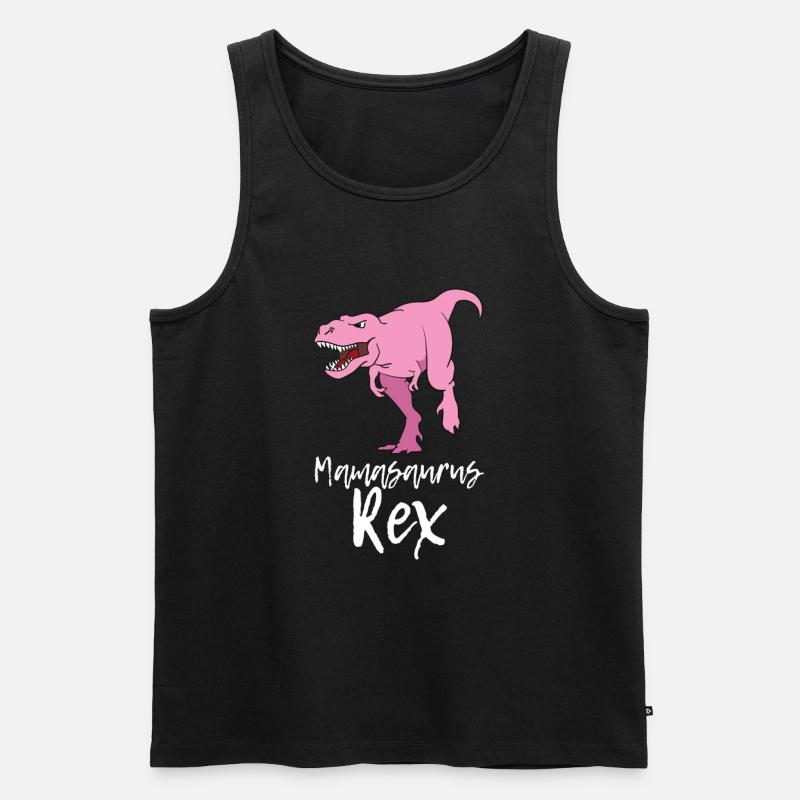 Mama - Männer Premium Bio Tank Top - Schwarz