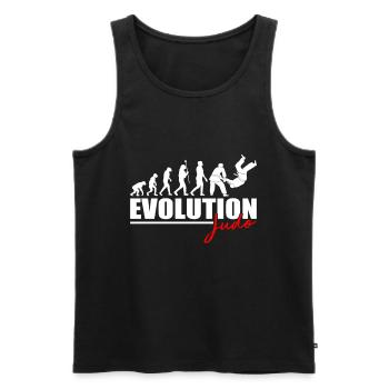 Judo Martial Arts Martial Artists - Men's Premium Organic Tank Top - black - Front - Michal (187cm)