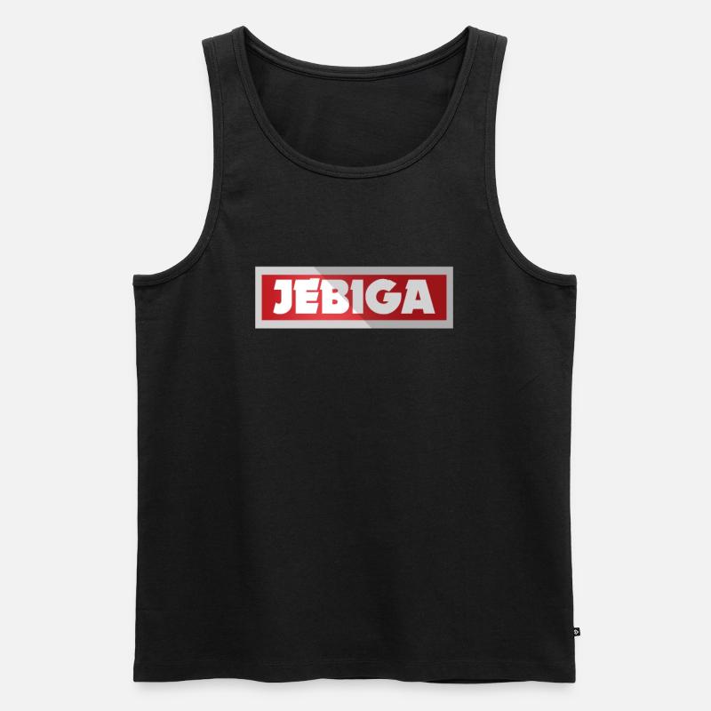 Serbien - Männer Premium Bio Tank Top - Schwarz