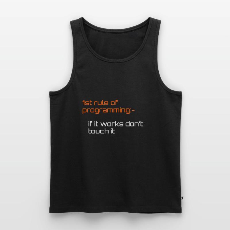 Computer Programmierer Programmierer Software Ingenieure Geschenk Männer Premium Bio Tank Top