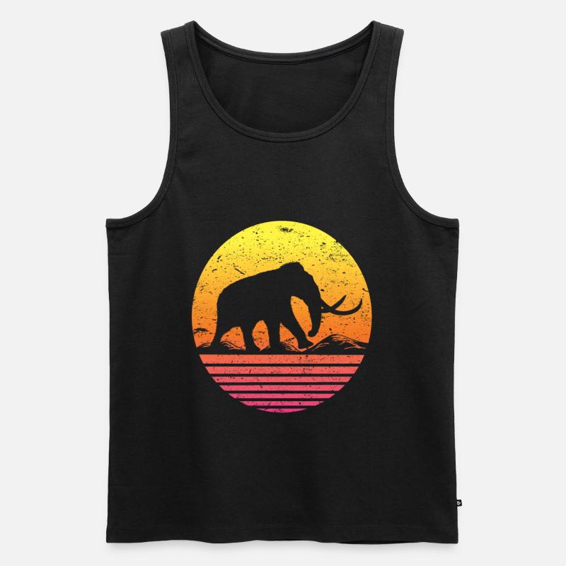 Mammut - Männer Premium Bio Tank Top - Schwarz