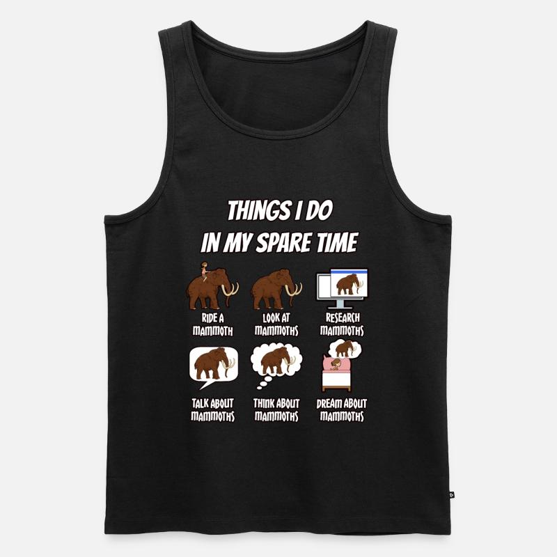 Mammut - Männer Premium Bio Tank Top - Schwarz