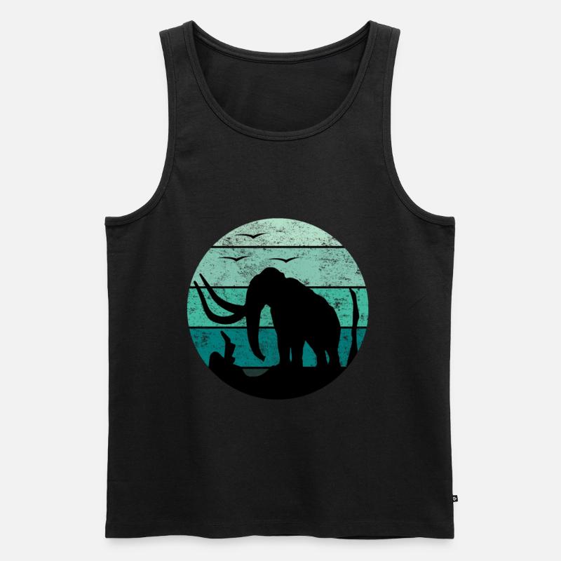 Mammut - Männer Premium Bio Tank Top - Schwarz