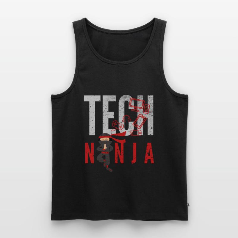 tech, tech analyst, programmateur, Débardeur bio Premium Homme