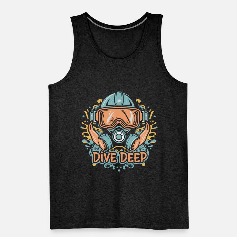 Deep Dive - Tauchen Männer Premium Bio Tank Top