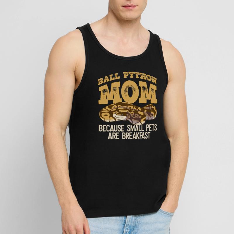 Ballpython Mutter Banane Königspython Débardeur bio Premium Homme