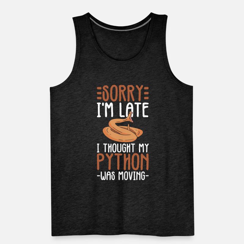 Banana Königspython Schlange Men's Premium Organic Tank Top
