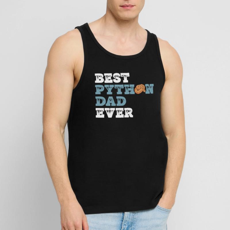 Königspython Papa Banane Königspython Vater Débardeur bio Premium Homme