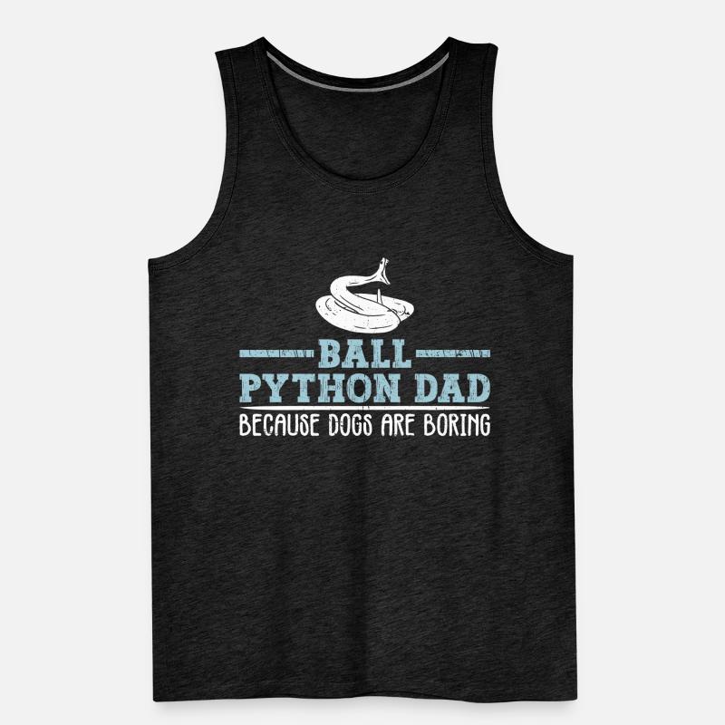 Königspython Papa Königspython Boule de banane Python Débardeur bio Premium Homme