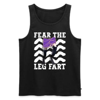 Beinprothesen Und Künstliche Gliedmaßen - Männer Premium Bio Tank Top - Schwarz - Vorne - Michal (187cm)