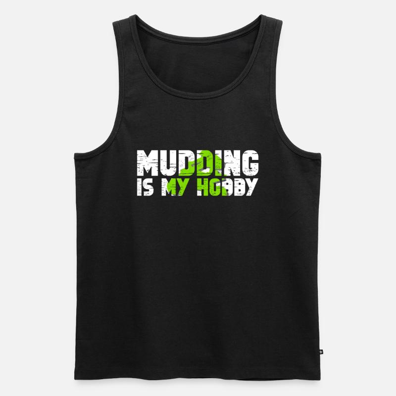 Quad Quadfahrer - Männer Premium Bio Tank Top - Schwarz