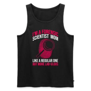 Forensische Wissenschaftlerin Mutter Design Für - Débardeur bio Premium Homme - noir - Devant - Michal (187cm)