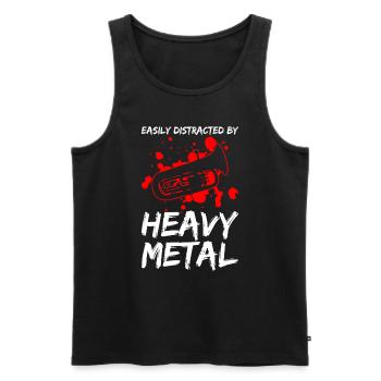 Euphoniumspieler Design Für Euphoniumbariton - Men's Premium Organic Tank Top - black - Front - AI Model Male 178 light (178cm)