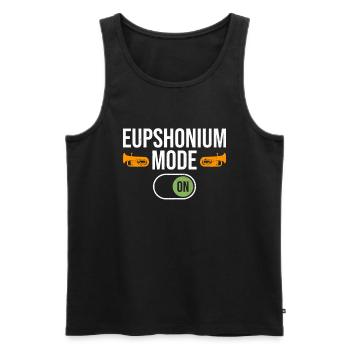 Euphonium-player-design Für Euphoniumist - Männer Premium Bio Tank Top - Schwarz - Vorne - Michal (187cm)