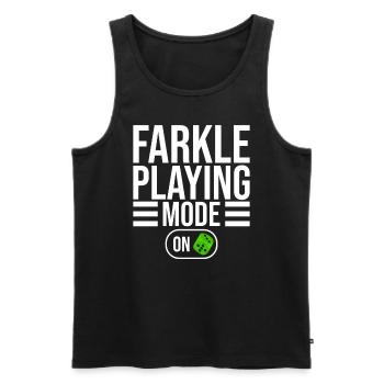 Farkle-design Für Farkle-spieler - Débardeur bio Premium Homme - noir - Devant - Michal (187cm)