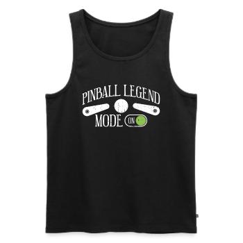 Flipper-spieler-design Für - Men's Premium Organic Tank Top - black - Front - AI Model Male 178 light (178cm)