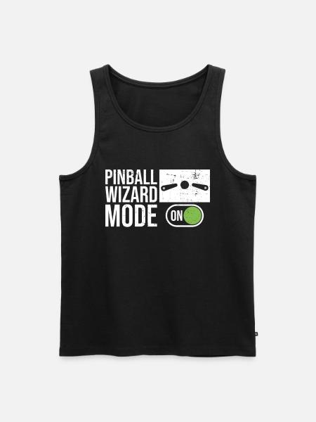 Flipper-flipping-machine-design Für - Men's Premium Organic Tank Top - black