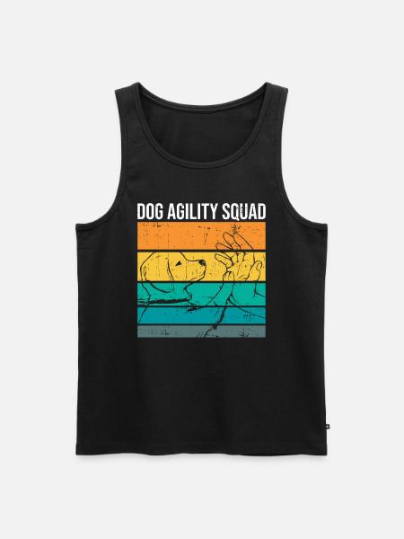 Hunde-agility-trainingsdesign Für - Men's Premium Organic Tank Top - black