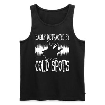 Ghost Investigator Design Für Paranormale - Männer Premium Bio Tank Top - Schwarz - Vorne - Michal (187cm)