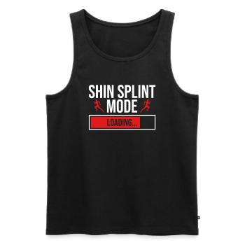 Xc-laufdesign Für Xc-läufer Cross-country-lauf - Men's Premium Organic Tank Top - black - Front - AI Model Male 178 light (178cm)