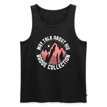 Cub Master Design Für Einen Pfadfinderführer Und - Men's Premium Organic Tank Top - black - Front - AI Model Male 178 light (178cm)