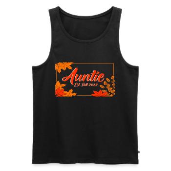 Tanten Tante Schwester Tanten Familie Geschenk - Männer Premium Bio Tank Top - Schwarz - Vorne - Michal (187cm)
