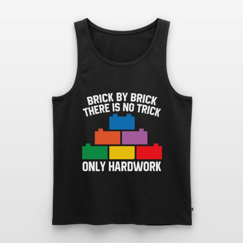 Brick Builder Brick Building Master Builder Men's Premium Organic Tank Top