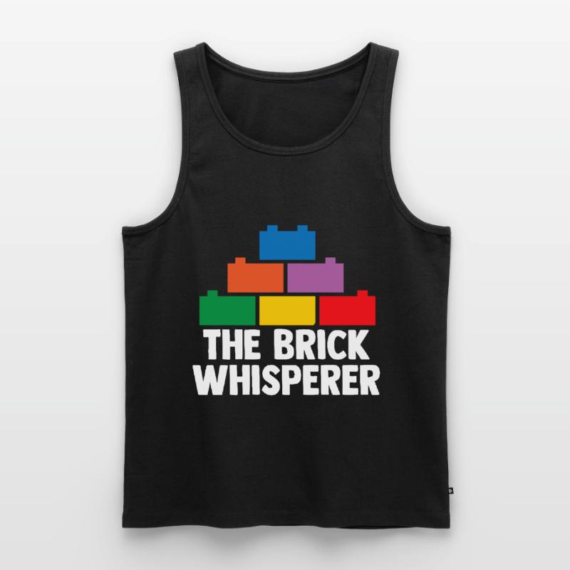 Brick Builder Brick Building Master Builder Men's Premium Organic Tank Top