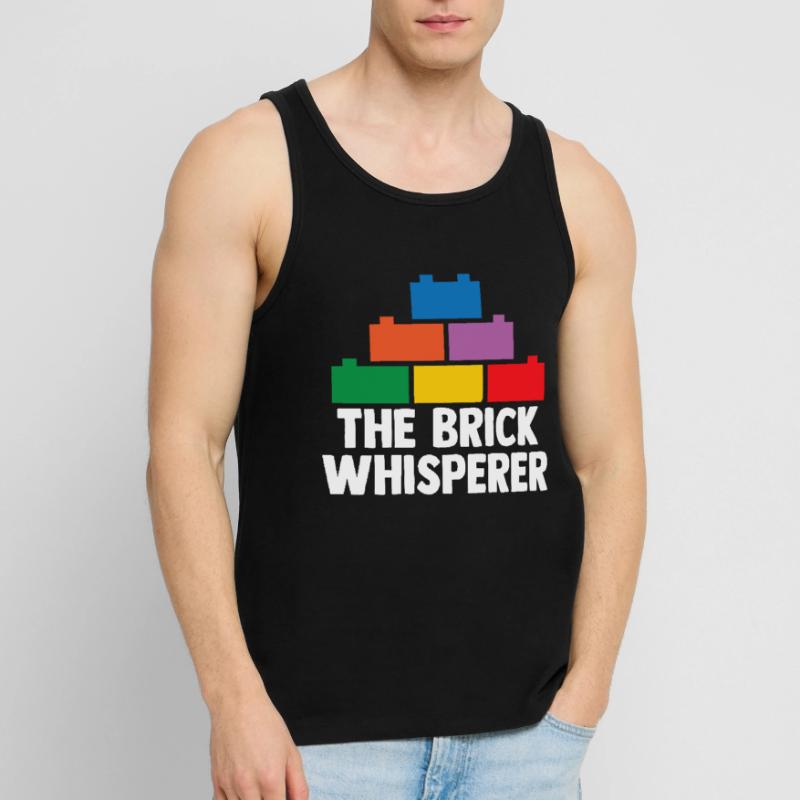 Brick Builder Brick Building Master Builder Men's Premium Organic Tank Top